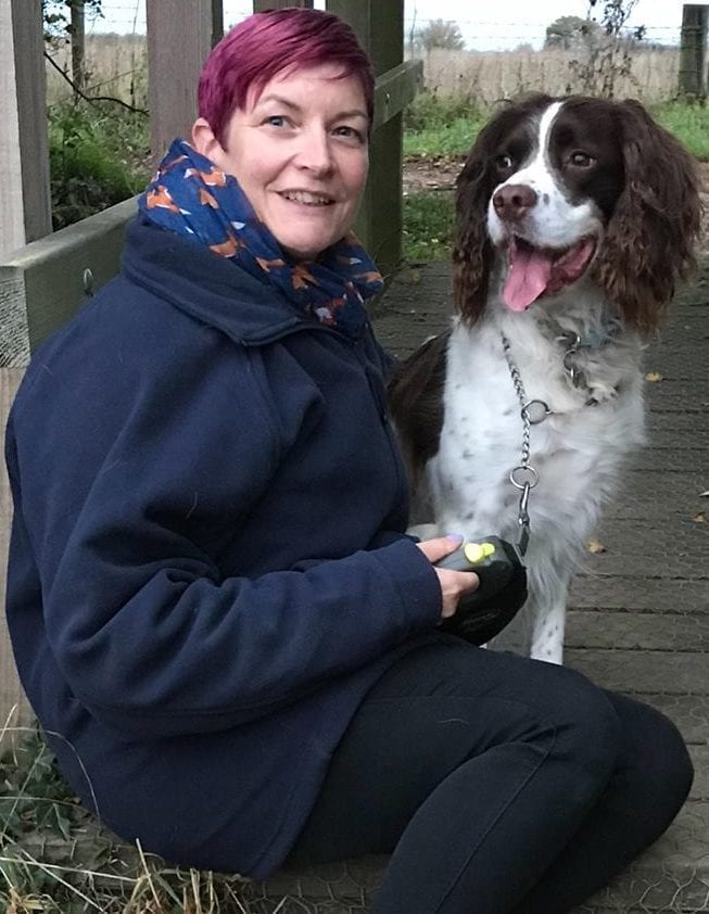 Skinner's Office Supervisor and her dog