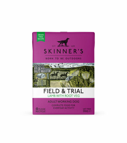 Field & Trial lamb wet food for working dogs