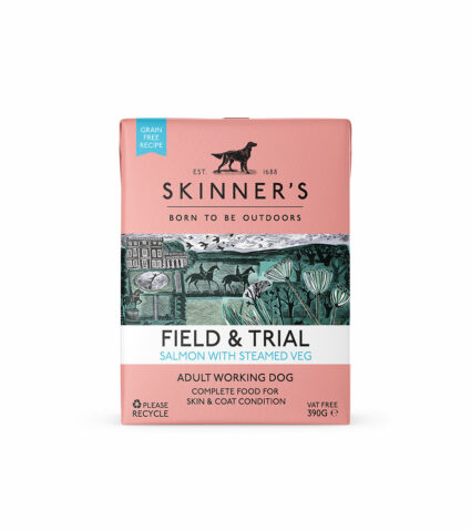 Field & Trial salmon wet food for working dogs