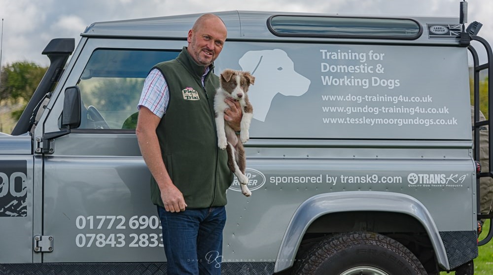 Record breaking Border Collie puppy sells for £7,600 is fed Skinner's Field & Trial Puppy & Junior Duck & Rice.