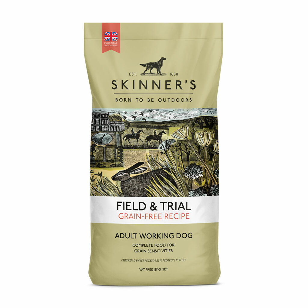 Image showcasing Grain Free Chicken & Sweet Potato Dog Food | Skinner’s