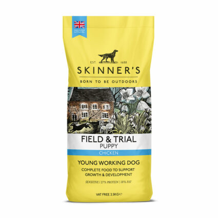 Chicken dry puppy food for future working dogs