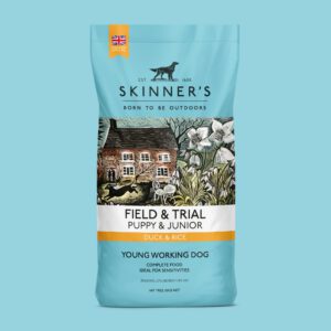 Skinner's Field & Trial Puppy & Junior Duck & Rice 15kg working dog food