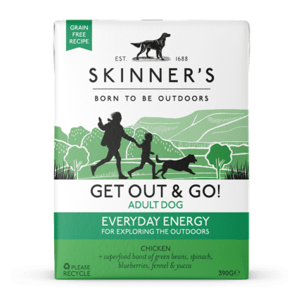 Skinner's complete wet dog food Get Out & Go! Everyday Energy